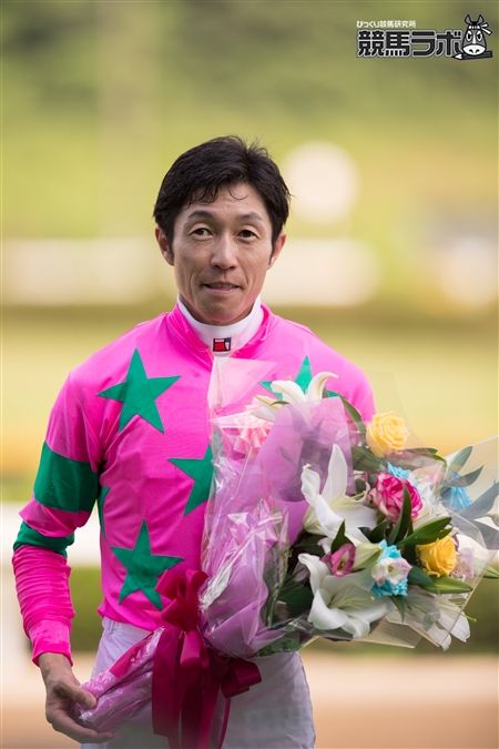 ラインシュナイダーに騎乗した武豊騎手